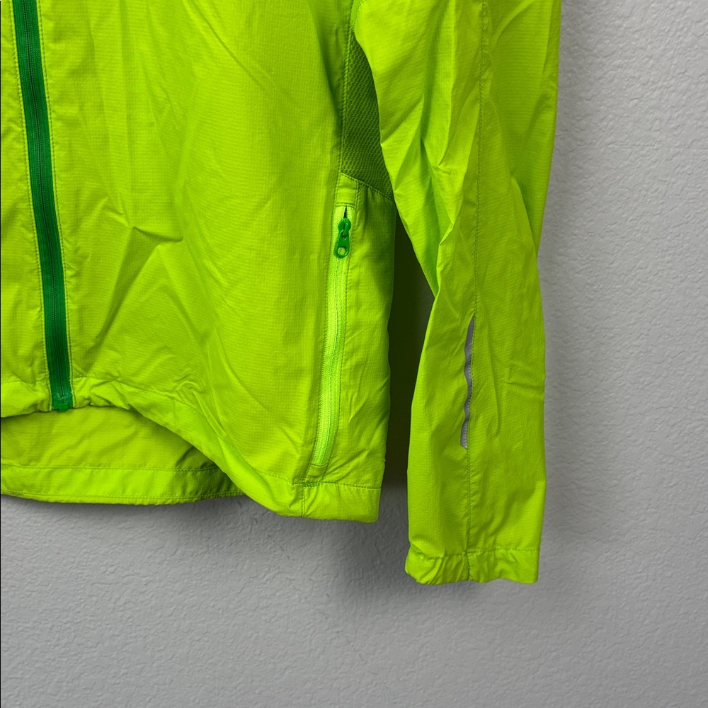Arc'teryx Incendo Jacket Neon Green Windbreaker Airshell Windshell Coat M - Picture 5 of 10
